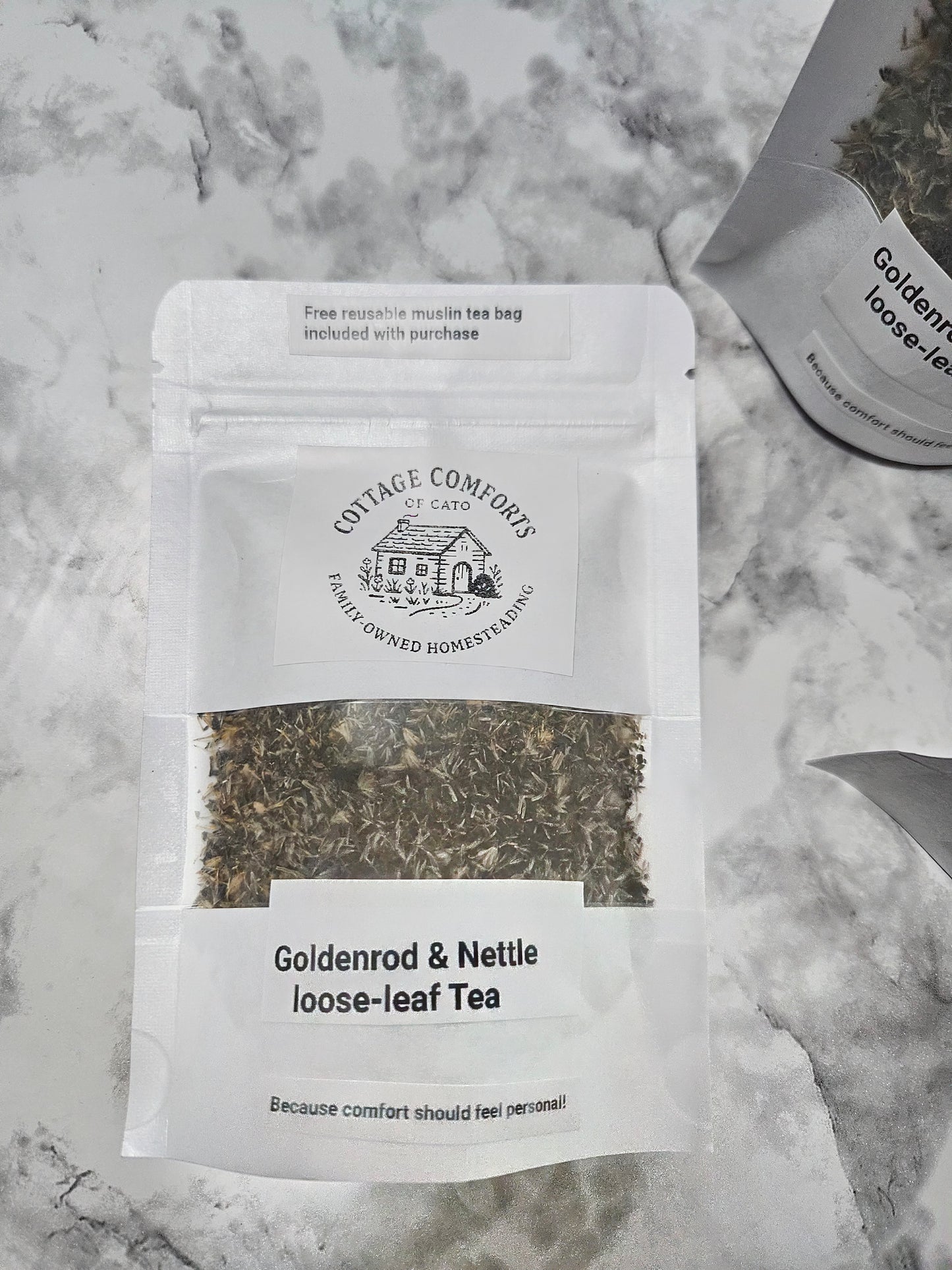 Goldenrod & Nettle loose-leaf tea